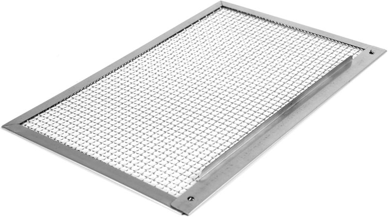 Hoopmon Gutter Guard – Pro-Grade 100% Stainless-Steel | Leaf & Debris Guard, Prevents Overflow | Fits 5 in K-Style & Half-Round, DIY Screws Included (1 Panels, 5.2in x 8.5in) - Image 1